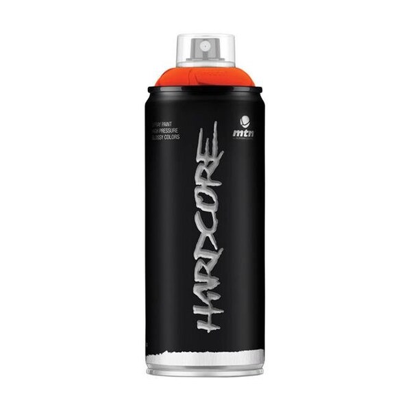 Montana Colors Montana Colors 1863752 11 oz Hardcore Gloss Spray Paint; Orange - 6 per Pack 1863752 - main
